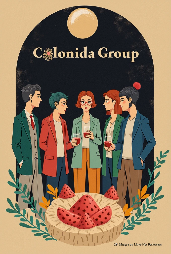 Colonida group, was an literature group