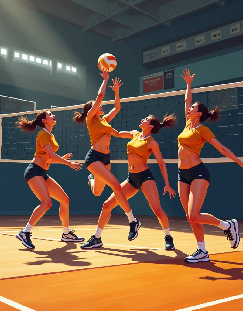 Volleyball sports training