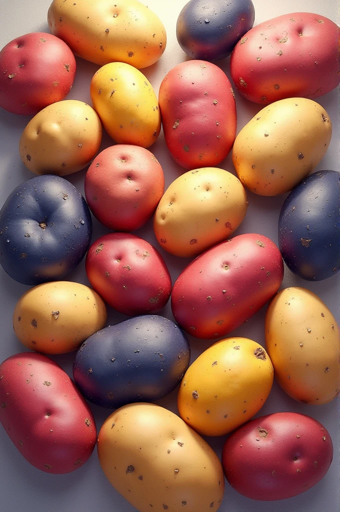 Create a picture of potatoes