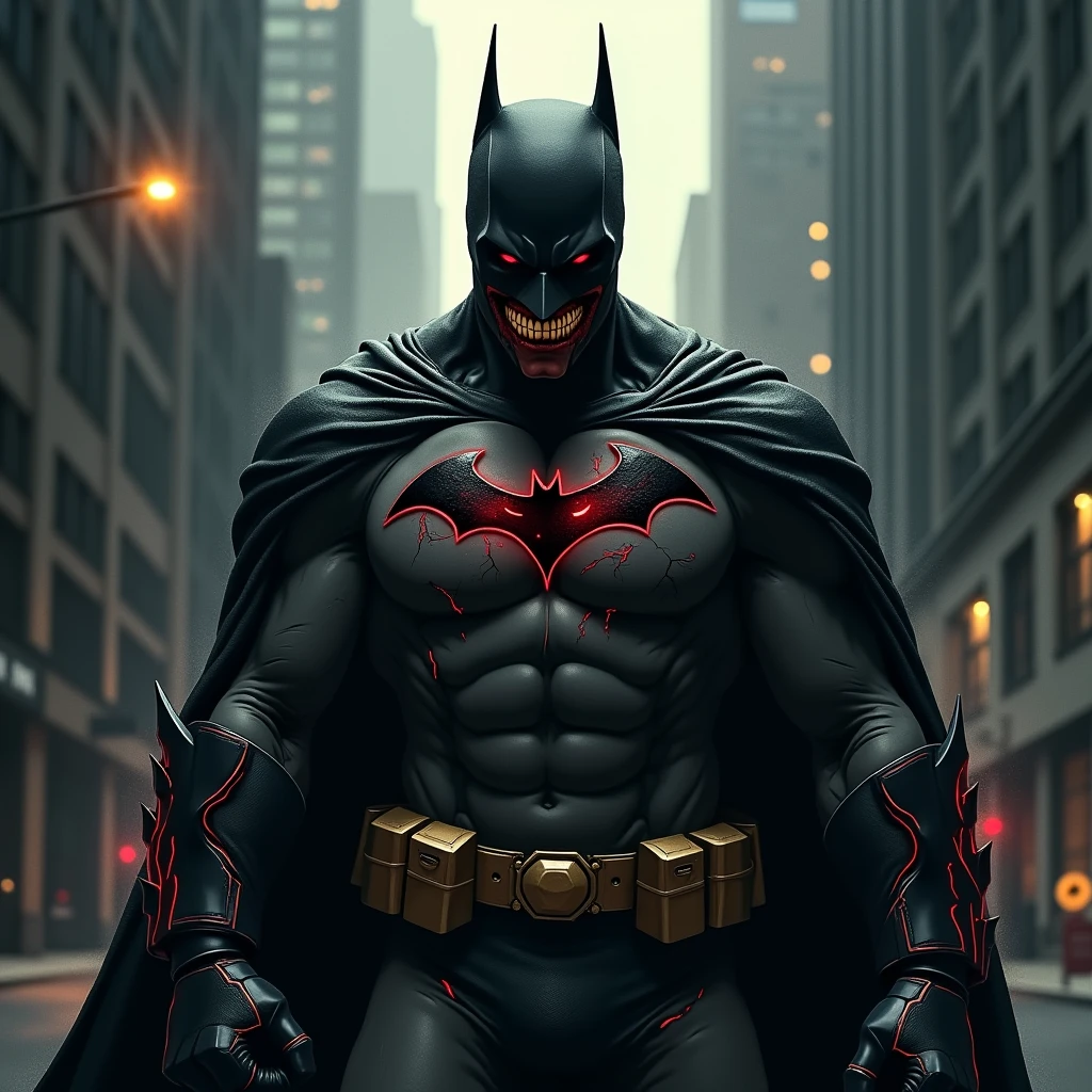Make Batman sinister,psychopath terror