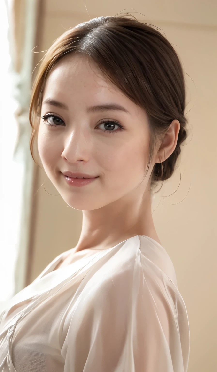Everything modern:1.66, Cute Japanese Women Photos, smile:1.78, 20-year-old, Oil for straight, one-length hair＆Hair balm:1.55, (photo Realistic:1.4), (hyper Realistic:1.4), (Realistic:1.3), (Smoother lighting:1.05), (Improving the quality of cinema lighting:0.9), 32K, 1 person,20-year-oldの, Realistic lighting, Backlight, The light shines on your face, Ray Tracing, (Bright light:1.2), (Improvement of quality:1.4), (Highest quality Realistic textured skin:1.4), fine grain, Detailed face,(smile:0), (Emphasis on face close-up:1.3), (Enhances the beauty of skin texture:1.1),((Extremely precise and accurate anatomy:1.0)), (Enhances the beauty of skin texture:1.1), Clean and glowing skin, mesh, thin:1.2, (Realistic:1.3), Realisticなライティング, (Smoother lighting:1.05), 32K, One Japanese woman, fine grain, Detailed face, (Film Grain:1.1),(Accentuates body lines:1.1), High resolution, Natural look, Kind eyes, Improves hair quality, Delicate light and shadow, Transparent muscles, Graceful pose, Beautiful Eyes, Sharp details, Soft light reflection, Beautiful contours, Delicate skin tone, Fine hair texture,Cute Japanese Women Photos,