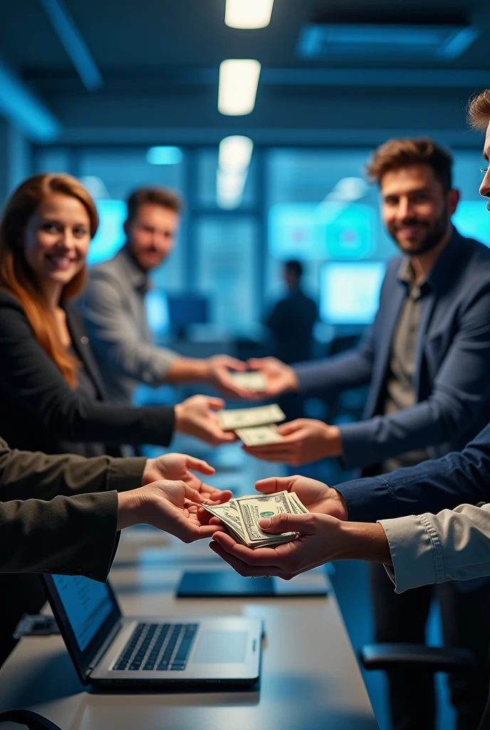 Paying money to programmers