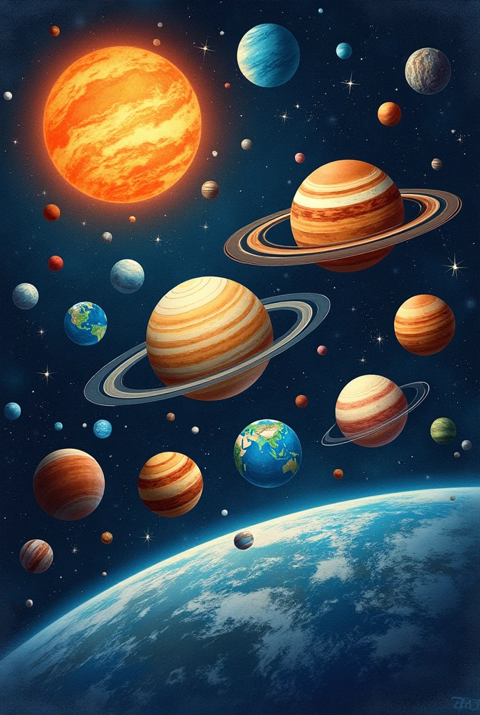 Sa isang oslo o bond paper, gumawa ng isang poster tungkol sa mga planetang bumubuo sa
ating Solar System particular ang ating planetang daigdig. Maaari mong idagdag sa iyong guhit
ang mga biyayang bigay ng araw sa ating planeta at mga organismong dito ay nabubuhay.