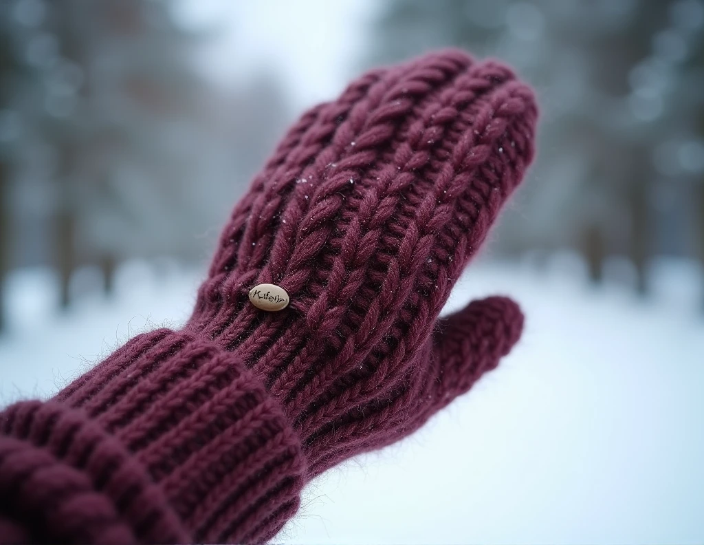 a wool glove