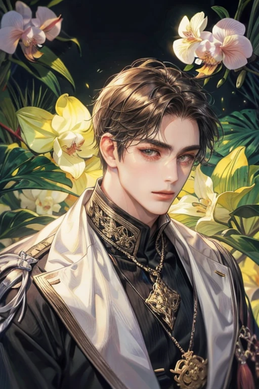 orchid, male, man