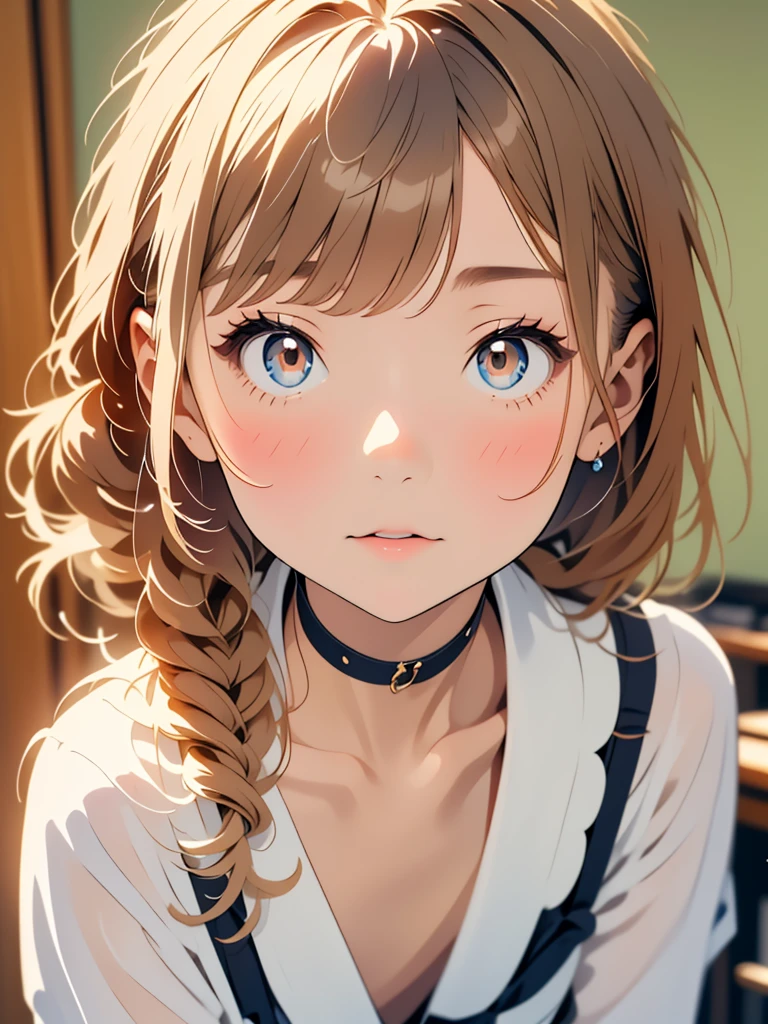 Japan Person, 1girl, , japan femes idol, 1cute girl, very young face, masterpiece, high quality, looking at viewer, small face, （very small tits:1.8）