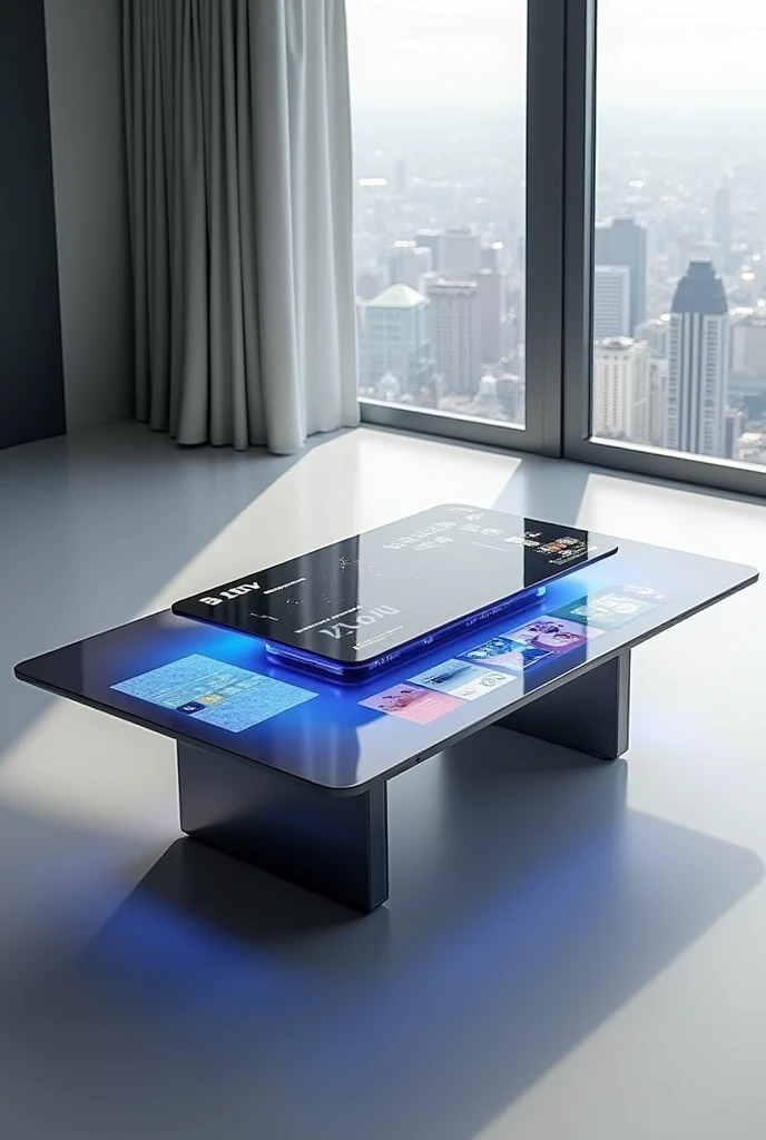 Foldable table
futuristic tabble
-tabble can be screen cayse have 2 layer that can combine
-have a touch screen feature
-can connect to wifi
-can just write using hand to do homework
-can be fold up to easily watch a tv
-water proof
-just plug in the electricity to charge it
-the screen made out of very durable hight quality glass that resistant to cracking and chipping
-the body made out of stainless steel and aluminium to make it lighter but stronger
-have a speaker so cam hear the video that you open
-the app that you open can be minimize so you can open multiple app
-have 1 tera of storage
-tabble size (120x60x76 cm) like an average tabble size
-can customize colour or can even choose own wallpaper
-suitable for workers and students
-doesn’t need installation
-from rm7k
-it might be a little bit expensive but it is for a better experience