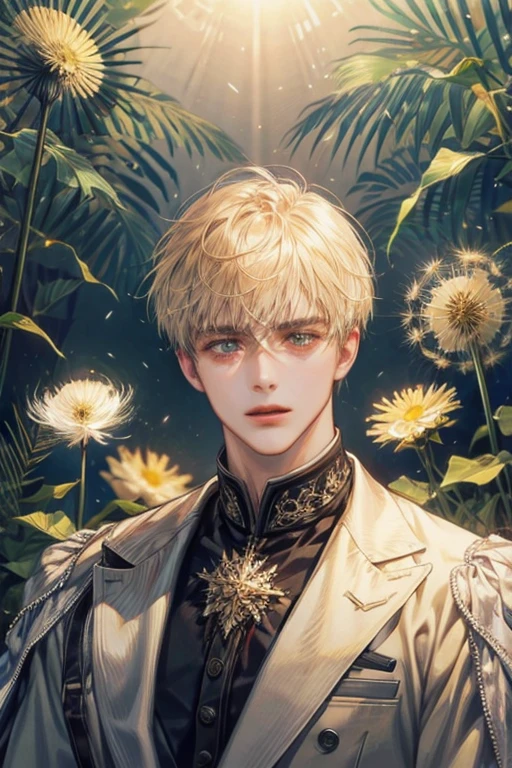 dandelion, male, man