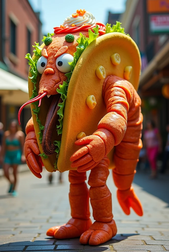 Shrimp Taco Costume