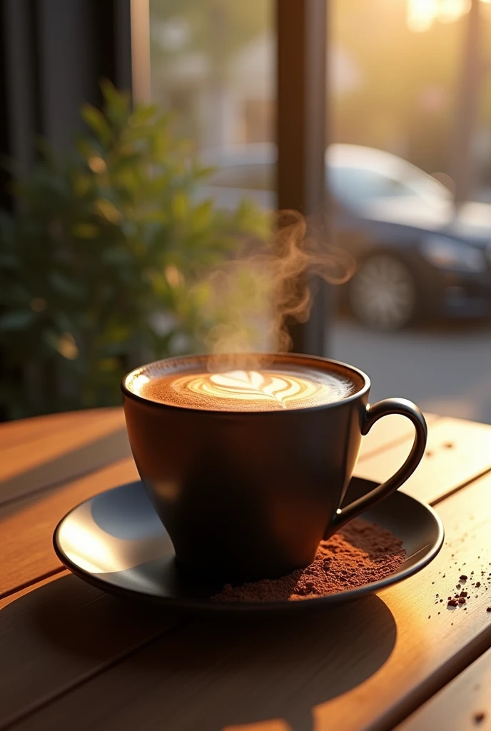 A perfect cup of coffee