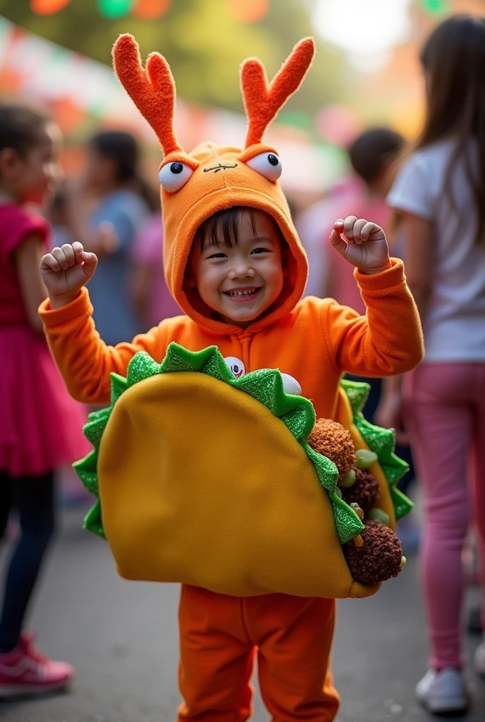 &#39;s shrimp taco costume