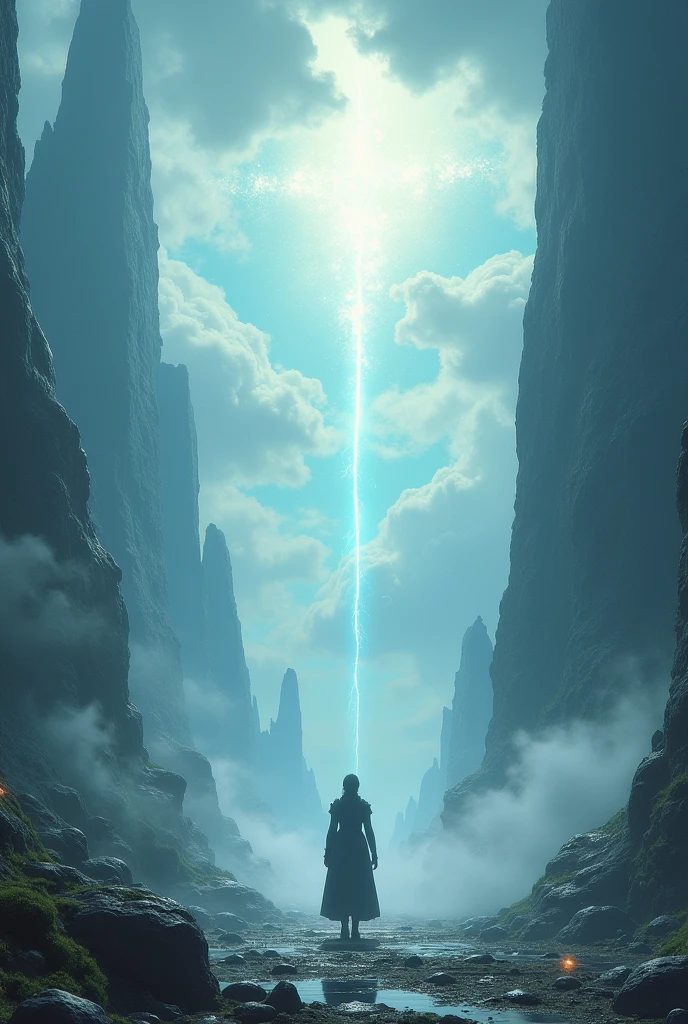 A place where touching to sky