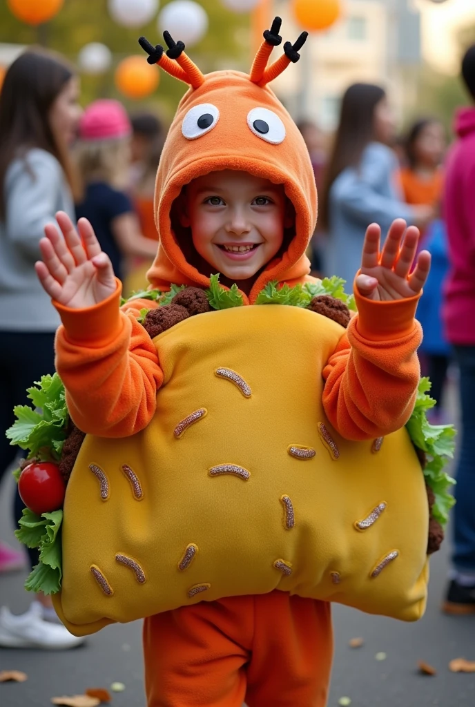 &#39;s shrimp taco costume