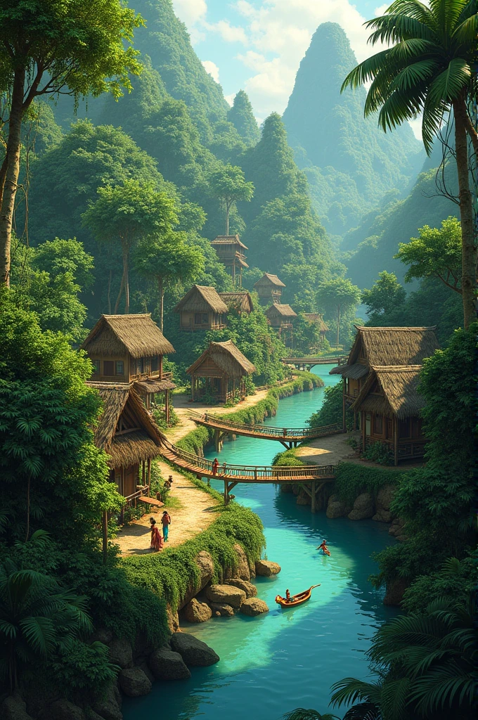 A village in jungle