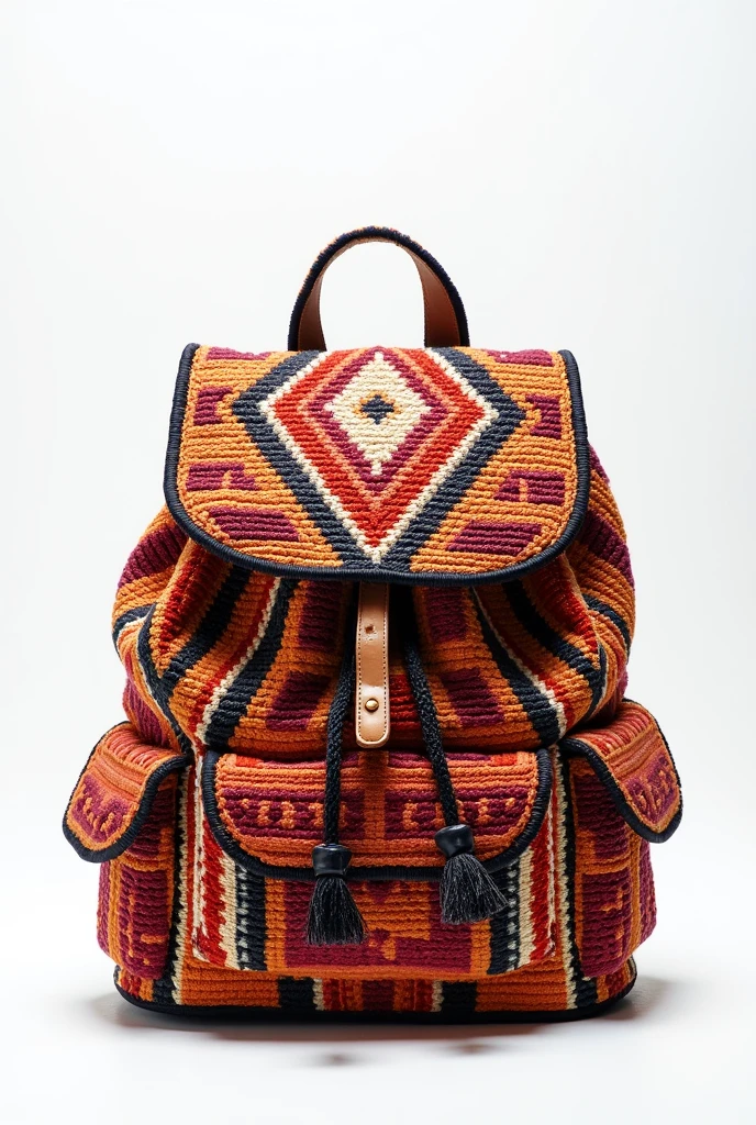 An Aguayo backpack with a white background