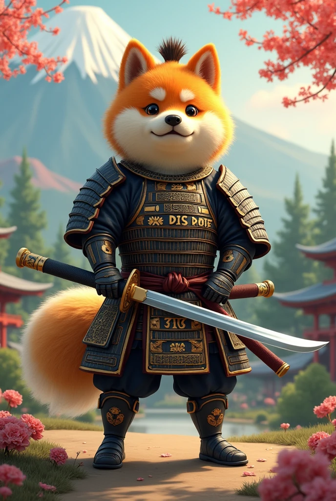 cheems samurai