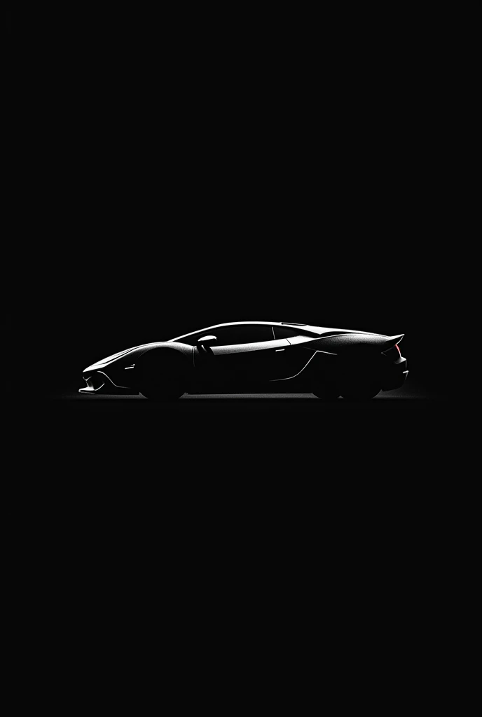 logo of a dark side car brand now put a name below characteristic