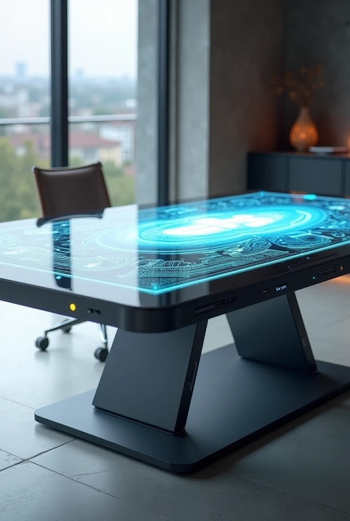 make a table that also a computer