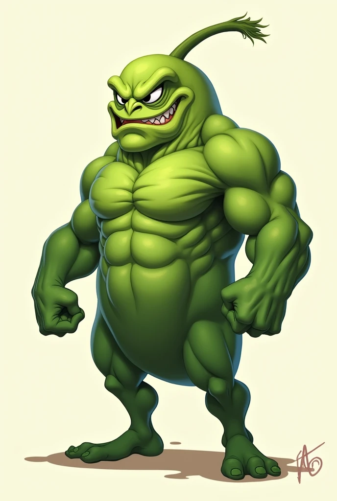 could create Mr.. Muscular Bean.
