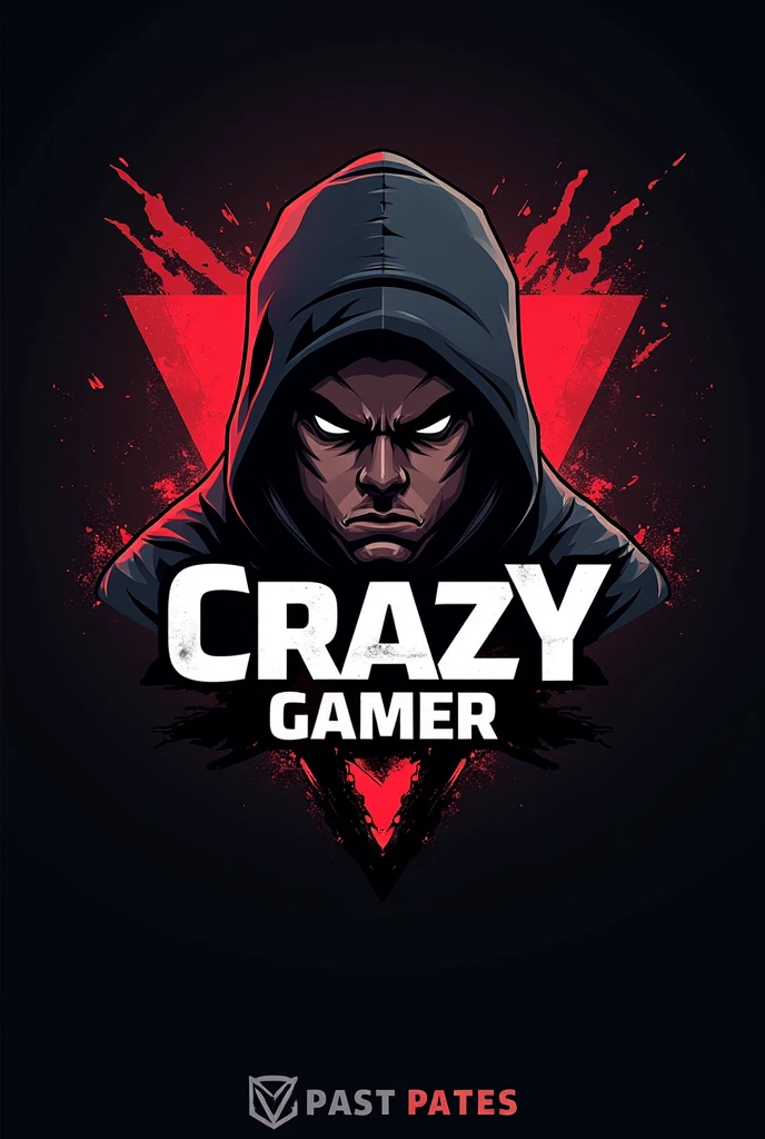 A logo that says CRAZY GAMER with a theme from the game Call Of Duty Mobile