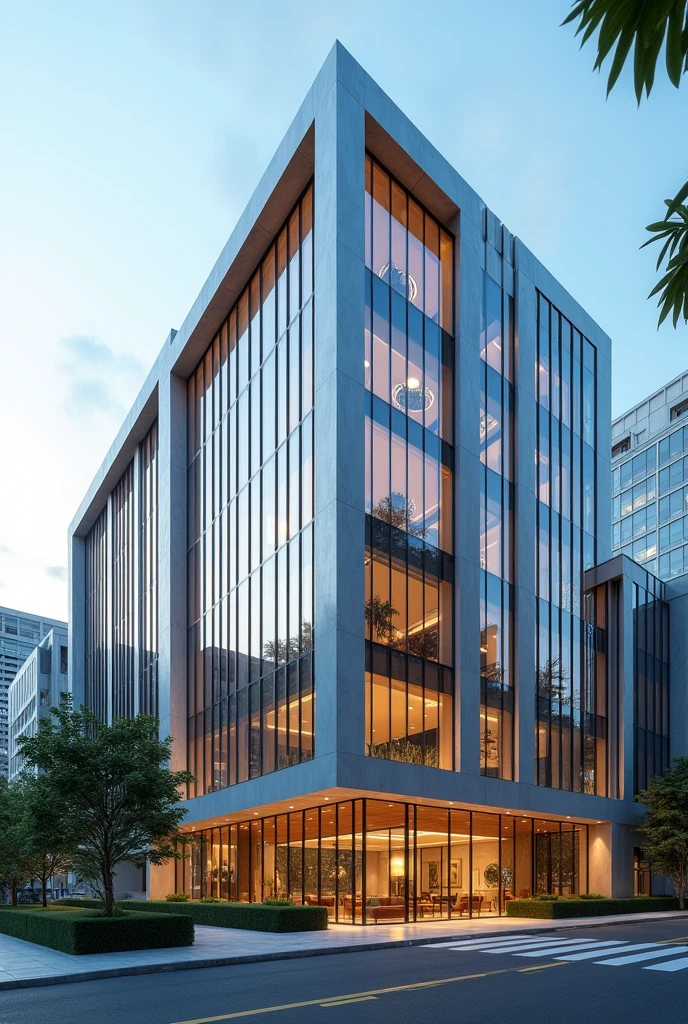 Small corporate office building 
