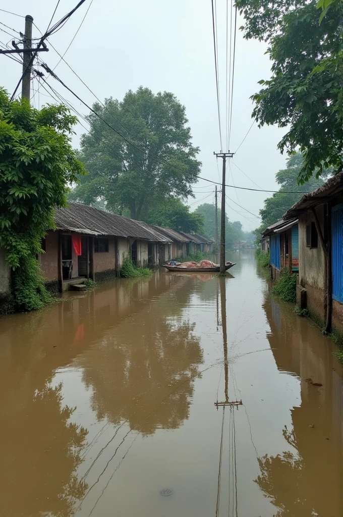 Most deadliest flood in Bangladesh in village