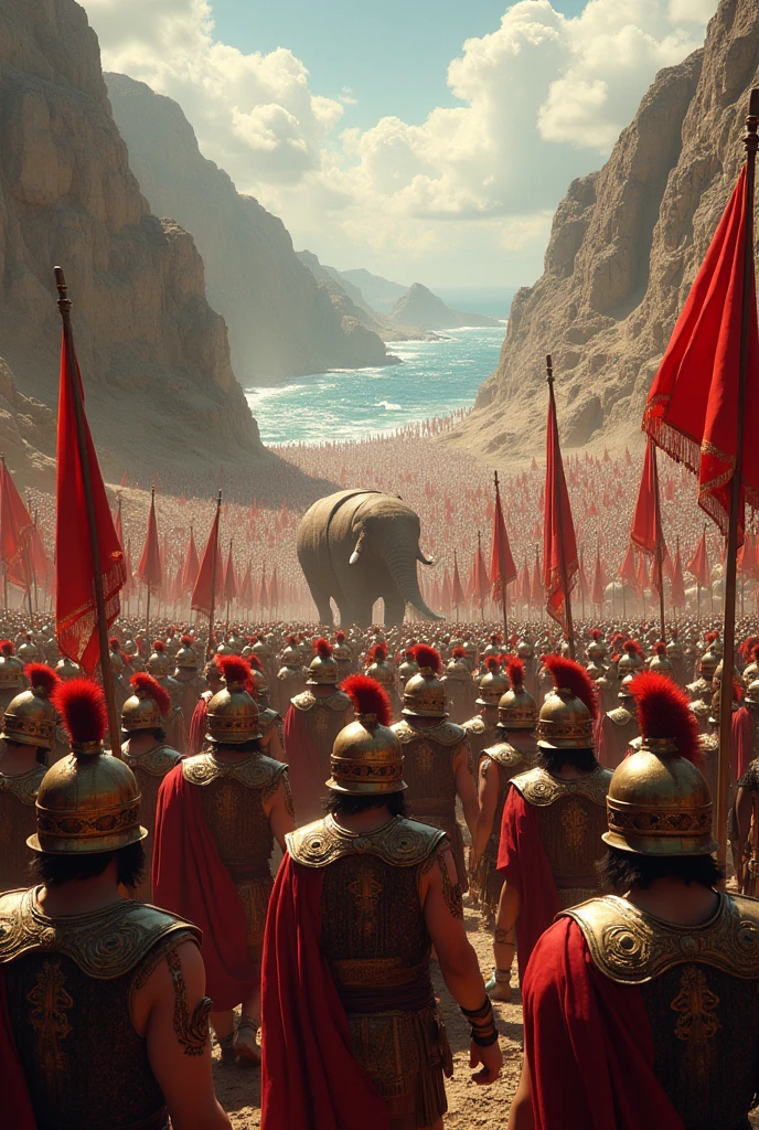 Persian army at the battle of Thermopylae