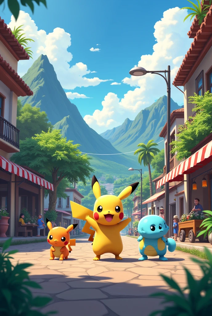 create a pokemon go interface in el salvador
