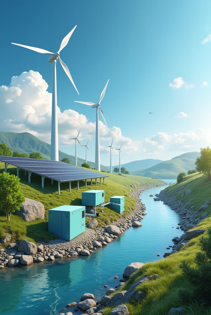Turbine: The energy generation source (could be wind, hydro, or a gas turbine).
Rectifier (if AC): Converts alternating current (AC) from the turbine to direct current (DC), which is required by most batteries.
Charge Controller: Manages the flow of electricity into the battery to prevent overcharging, which can damage the battery.
Battery Management System (BMS): Ensures safe and efficient battery operation by balancing cell charging, monitoring temperatures, and preventing overcharging or deep discharge.
Inverter (if required): Converts DC from the battery back to AC if the stored energy needs to power AC loads or be fed into the grid.
All put in right places to store the max energy generated