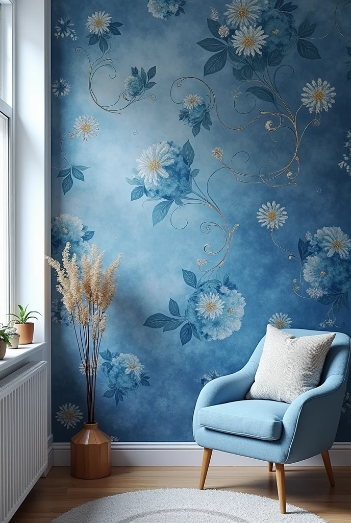 Blue wallpaper
