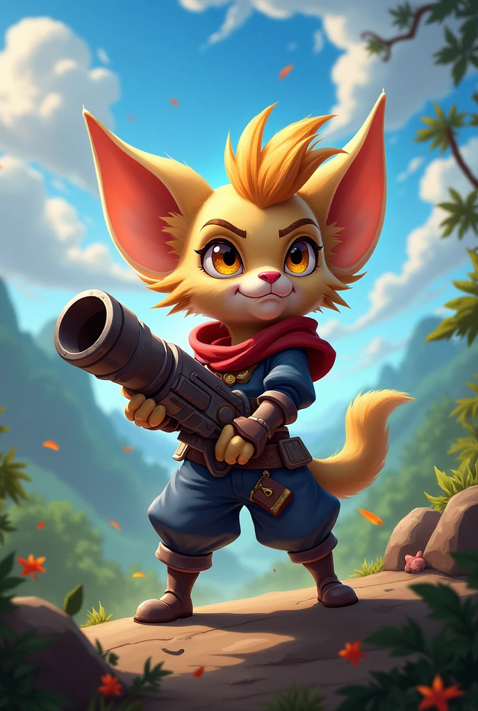 Tristana, league of legends character.