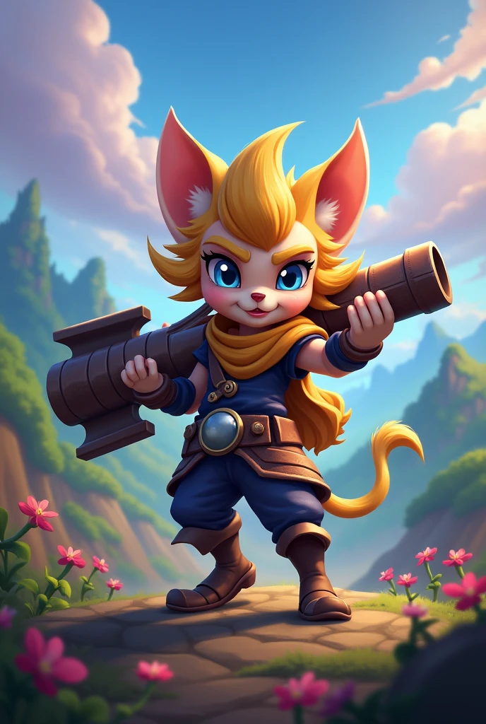 Tristana, league of legends character.