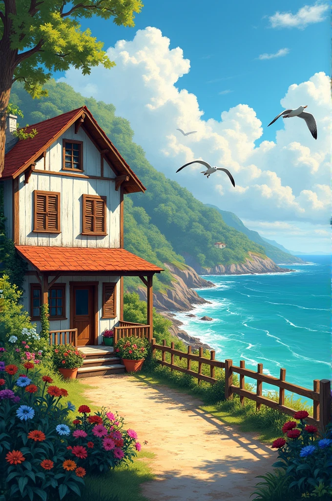 A provincial house by the sea