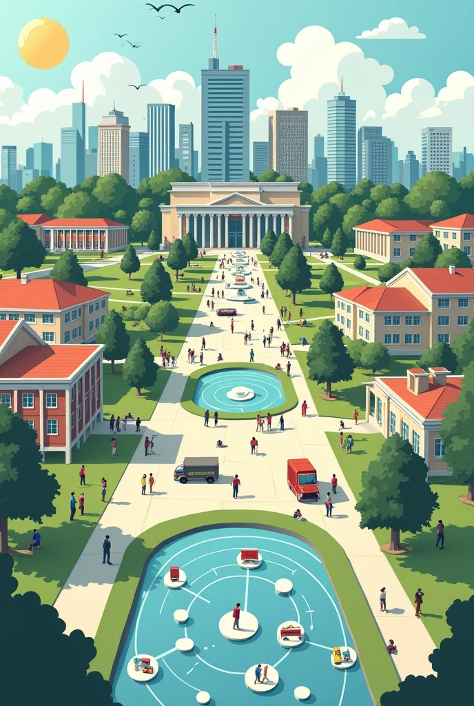 Carbon footprint measurement at a university