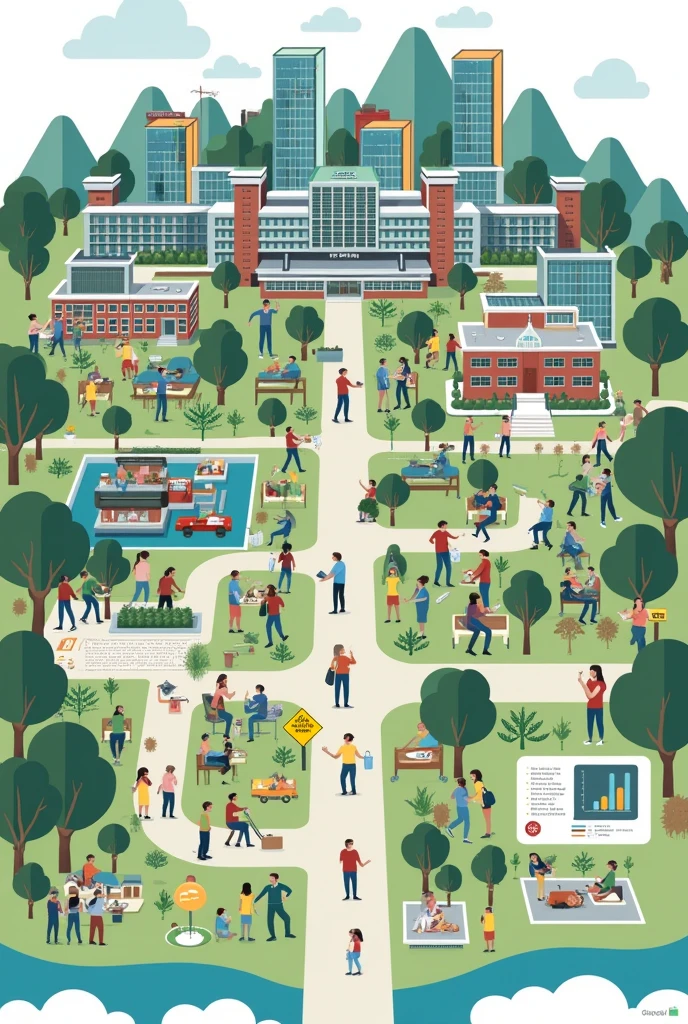 Carbon footprint measurement at a university