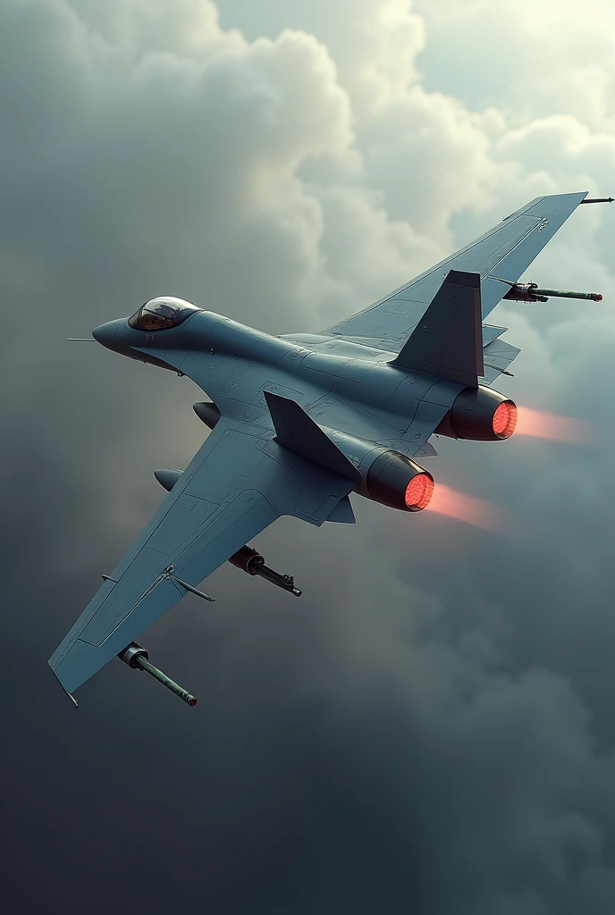 drawing semirealistic plane droping bombs