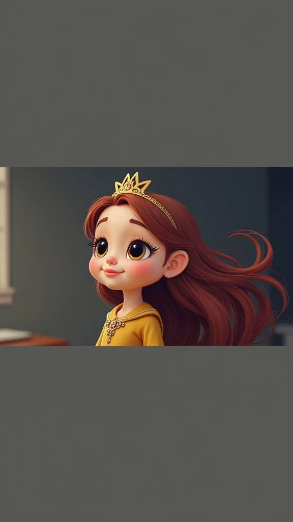 Excellent female classic art cartoon princess HD 8K