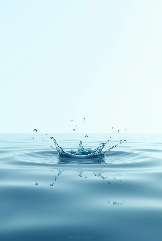 (photorealism:1.2), water with a diving effect without background