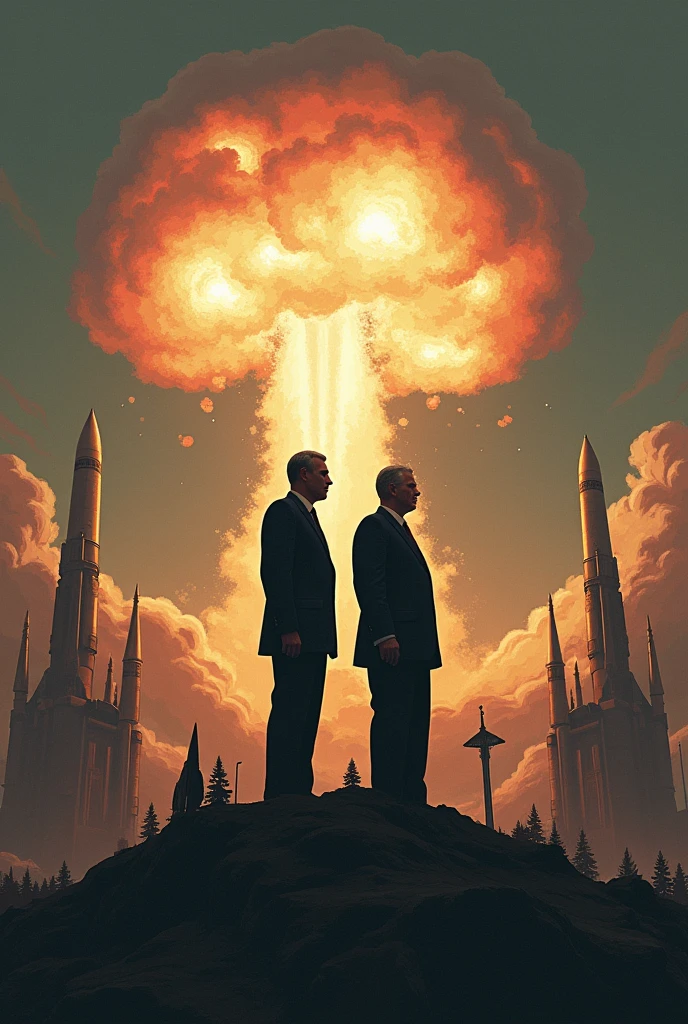 The arms race refers to a historical period, particularly during the Cold War, in which the two superpowers of the time, United States and the Soviet Union, They competed intensely to accumulate and develop weapons, especially nuclear weapons, in an attempt to maintain. or gain military superiority over