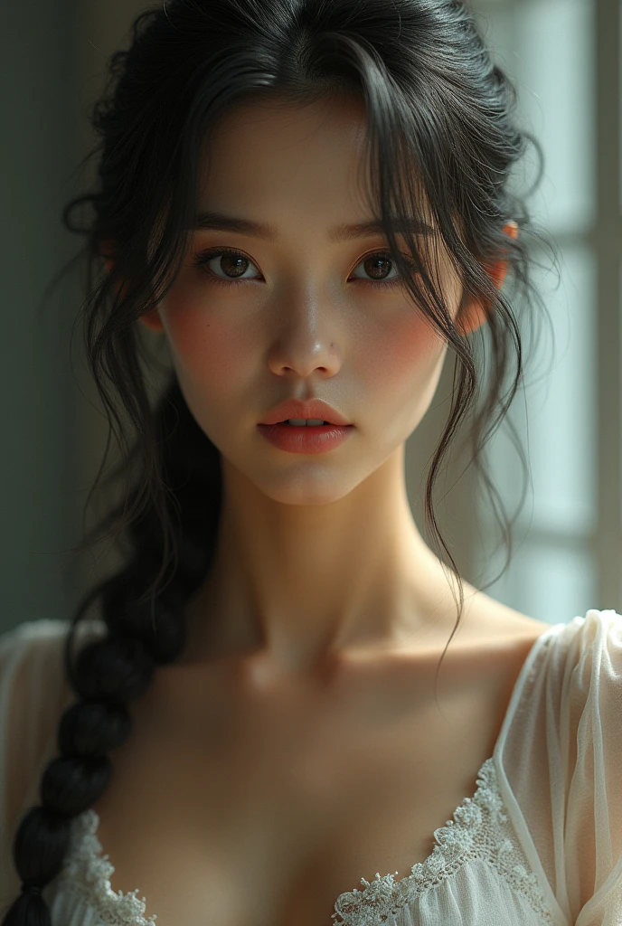 A woman