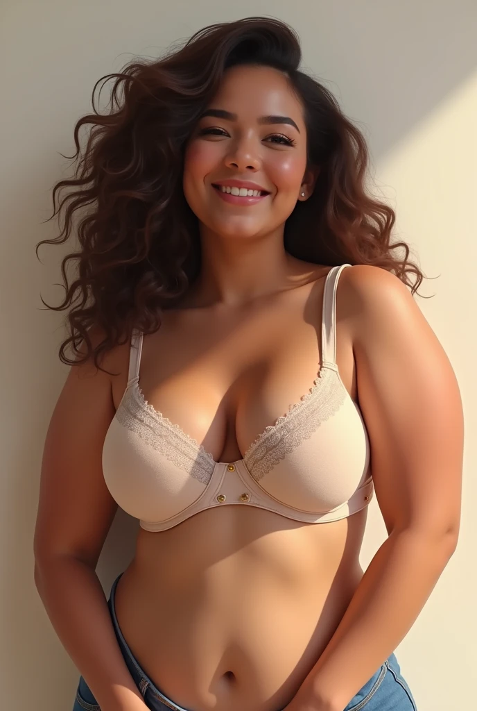 Fat girl in bra
