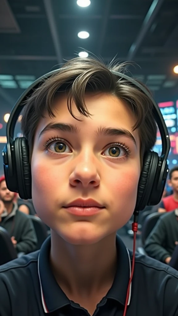 A teenager being honest/right in a game
