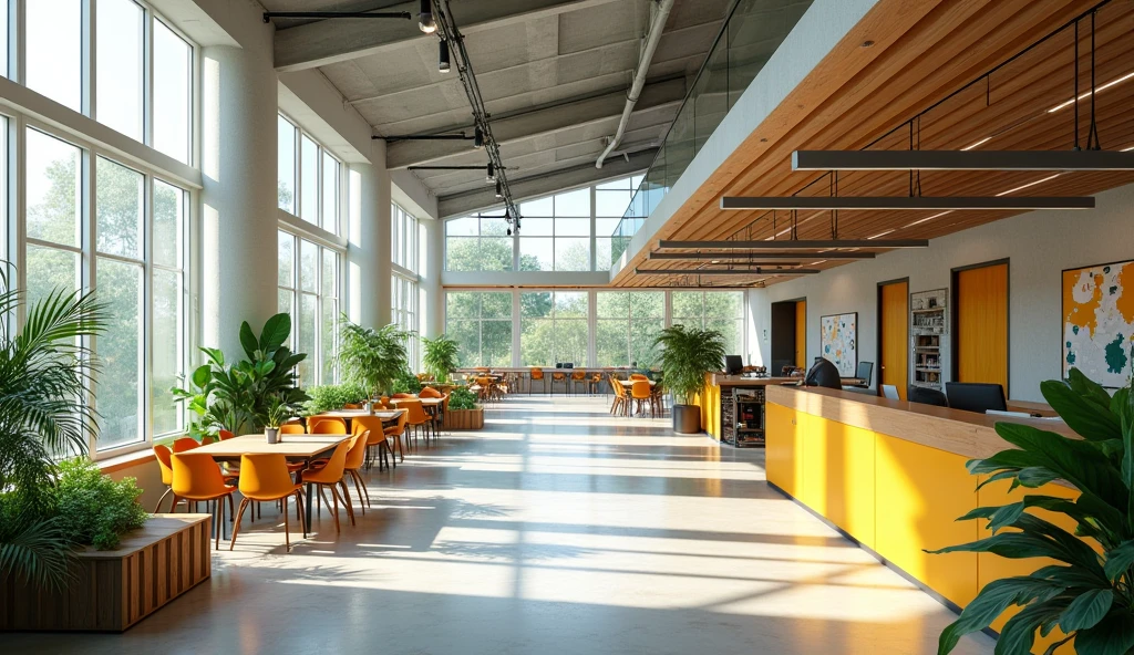 office design ideas architecture and interior design
Here are some office design ideas that focus on architecture and interior design, aiming to create an efficient, creative and comfortable working space for employees:
1. Overall concept
Open and airy: Create an open space with interconnected working areas, optimizing natural light and fresh air.
Designate areas: Divide the office into clear areas: working area, meeting area, relaxation area and reception area.
2. Interior design
Flexible desks: Use height-adjustable desks so employees can work sitting or standing.
Ergonomic chairs: Choose ergonomic chairs to create comfort for employees throughout working hours.
Smart shelves and storage cabinets: Design shelves for documents and storage cabinets that can be moved easily, helping to save space.
3. Meeting and discussion area
Multi-purpose meeting room: Design meeting rooms with modern technology, such as touch screens and video conference tables.
Open discussion area: Create small corners for informal meetings or brainstorming, with sofas and whiteboards.
4. Relaxation area
Cafe corner: Design a small coffee-making area with a few comfortable chairs, where employees can relax and socialize.
Chill-out area: Install sofas, bean bags and entertainment games such as game consoles or books so employees can relax during breaks.
5. Use green plants
Plant plants in the office: Use green plants to clean the air and create a feeling of closeness to nature. You can place green patches in different areas or use climbing plants for decoration.
Small garden: Create a small garden on the terrace or balcony to help employees have a space to relax and regenerate their labor.
6. Lighting and Color
Natural Light: Take advantage of natural light by using large windows and glass doors.
Rich Color: Use a bright but not too bright color palette to create a fun, creative and motivating feeling for employees.
7. Creative in Decoration
Paintings and Art: Hang up artwork or pictures relate