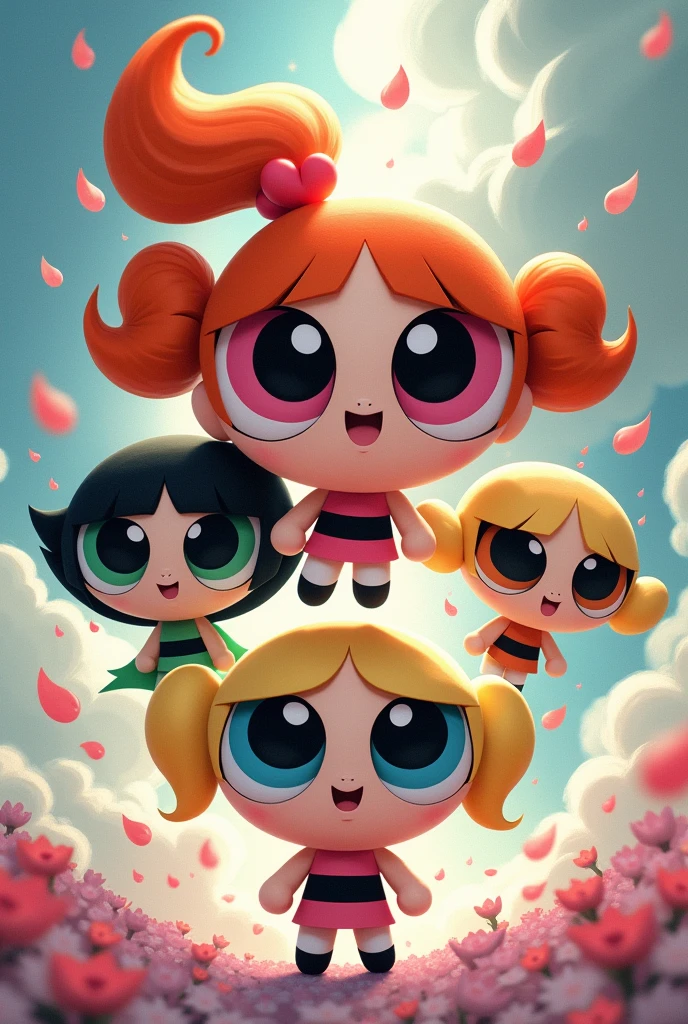 Blossom, Bubbles AND Buttercup of The Powerpuff Girls by Seb McKinnon