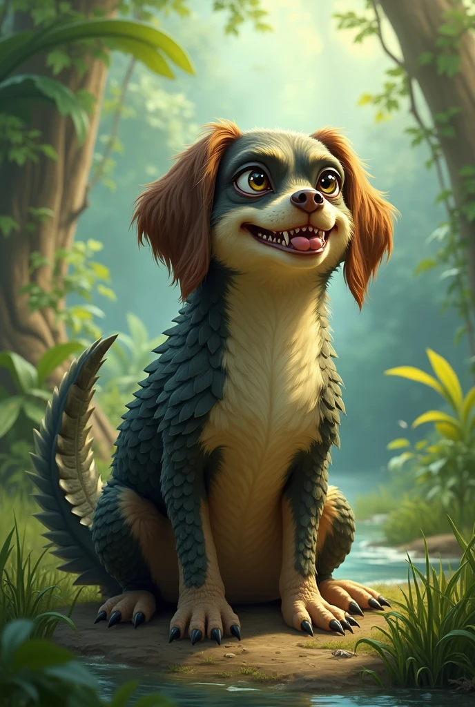 half crocodile half dog