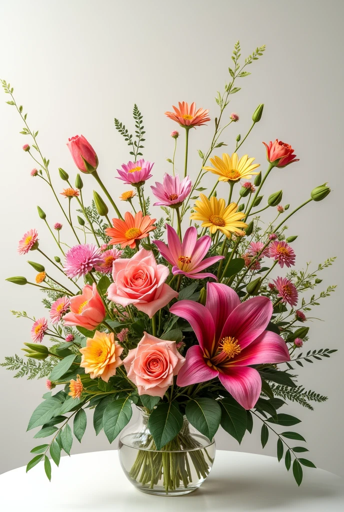 Make me a flower arrangement