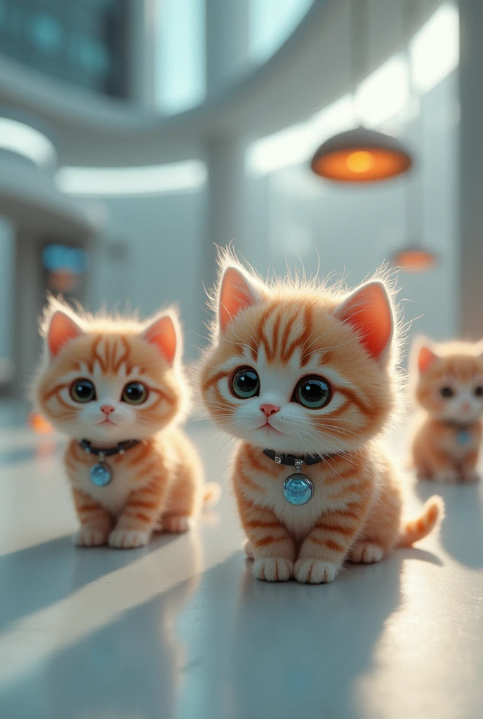 Cute cats in the future