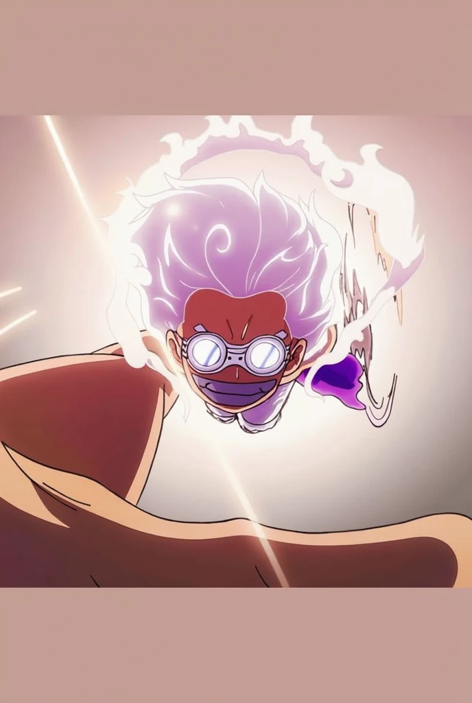 Luffy gear 5 emote for twitch em perspectiva