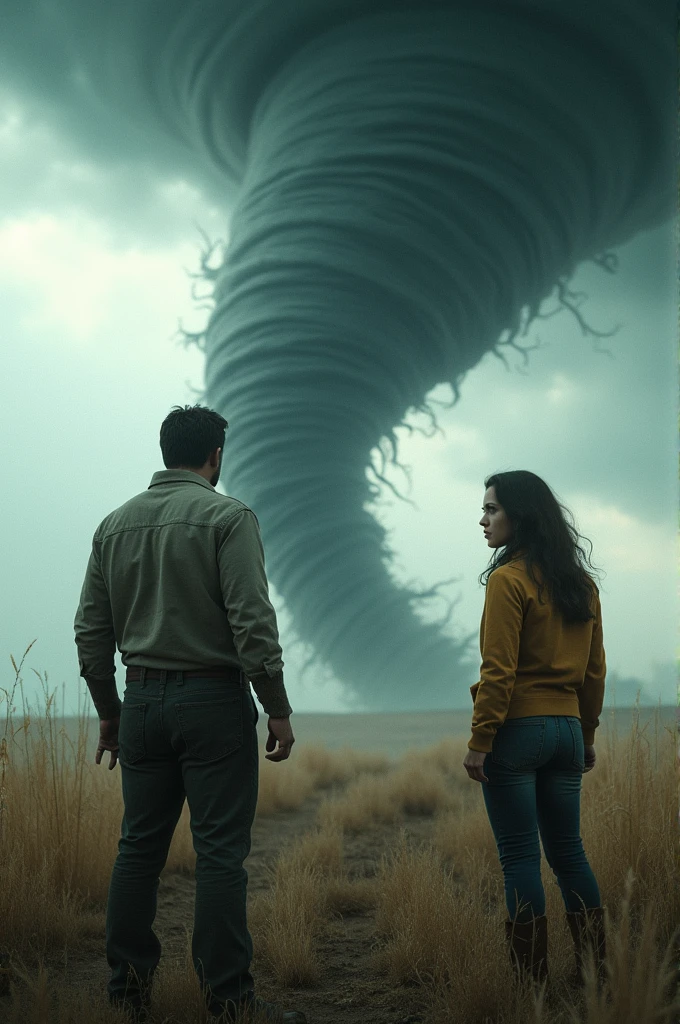 the tornado chasers Glenn Powell Daisy Edgar-Jones