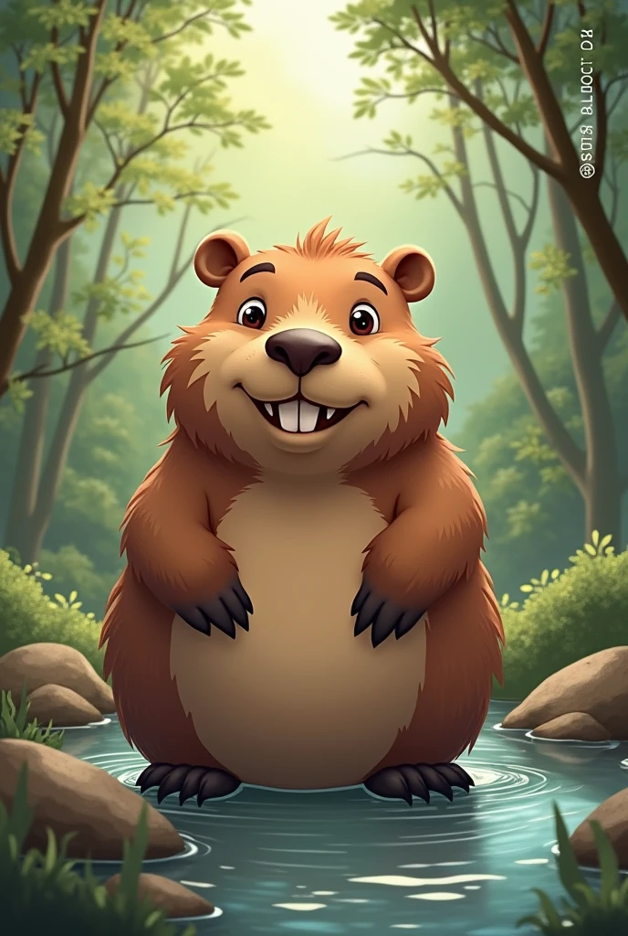 Create a symbol with the image of a capybara